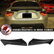 Load image into Gallery viewer, 2013-2020 Scion FRS Subaru BRZ Toyota 86 Trunk Side Spoiler Splitter