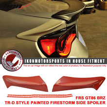 Load image into Gallery viewer, 2013-2020 Scion FRS Subaru BRZ Toyota 86 Trunk Side Spoiler Splitter