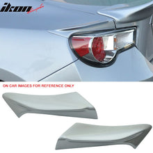 Load image into Gallery viewer, 2013-2020 Scion FRS Subaru BRZ Toyota 86 Trunk Side Spoiler Splitter