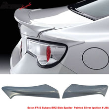 Load image into Gallery viewer, 2013-2020 Scion FRS Subaru BRZ Toyota 86 Trunk Side Spoiler Splitter