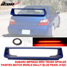 Load image into Gallery viewer, 2002-2007 Subaru Impreza WRX Sti OE Trunk Spoiler w/ 3RD Brake Light