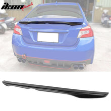 Load image into Gallery viewer, 2015-2021 Subaru WRX D2 Style Unpainted Black Rear Trunk Spoiler ABS