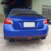Load image into Gallery viewer, 2015-2021 Subaru WRX PSM Unpainted Black Rear Trunk Spoiler ABS