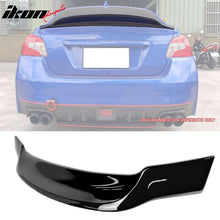 Load image into Gallery viewer, 2015-2021 Subaru WRX PSM Style Gloss Black Rear Trunk Spoiler ABS