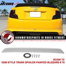 Load image into Gallery viewer, 2011-2016 Scion TC RS Style Painted ABS Rear Trunk Spoiler Wing