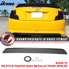 Load image into Gallery viewer, 2011-2016 Scion TC RS Style Painted ABS Rear Trunk Spoiler Wing