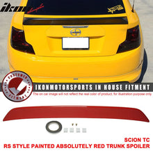 Load image into Gallery viewer, 2011-2016 Scion TC RS Style Painted ABS Rear Trunk Spoiler Wing