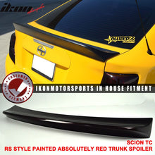 Load image into Gallery viewer, 2011-2016 Scion TC RS Style Painted ABS Rear Trunk Spoiler Wing