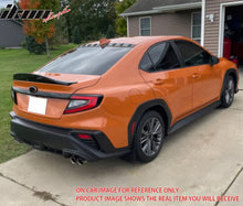 Load image into Gallery viewer, 2022-2025 Subaru WRX R Style Matte Black Rear Trunk Spoiler ABS