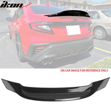 Load image into Gallery viewer, 2022-2025 Subaru WRX R Style Carbon Fiber Print Trunk Spoiler ABS