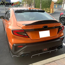 Load image into Gallery viewer, 2022-2025 Subaru WRX R Style Gloss Black Rear Trunk Spoiler ABS