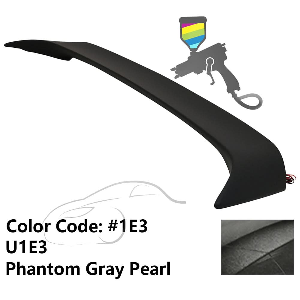 2002-2006 Toyota Camry OE Style LED Painted Rear Trunk Spoiler ABS