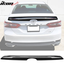 Load image into Gallery viewer, 2018-2024 Toyota Camry LE MD Rear Spoiler Wing With Chrome Trim