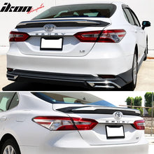 Load image into Gallery viewer, 2018-2024 Toyota Camry LE MD Rear Spoiler Wing With Chrome Trim