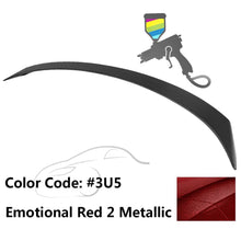 Load image into Gallery viewer, 2018-2023 Toyota Camry Flush Mount painted Rear Trunk Wing Spoiler