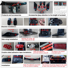 Load image into Gallery viewer, 2018-2024 Toyota Camry TRD Style Rear Spoiler Wing 

ABS