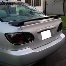 Load image into Gallery viewer, 03-08 Toyota Corolla OE Style Matte Black Rear Spoiler Wing LED Brake