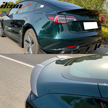 Load image into Gallery viewer, 2017-2023 Tesla Model 3 IKON Style Rear Trunk Spoiler Wing ABS