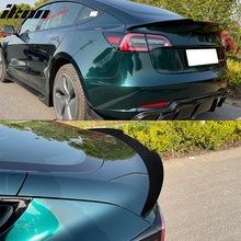 Load image into Gallery viewer, 2017-2023 Tesla Model 3 IKON Style Rear Trunk Spoiler Wing ABS
