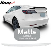 Load image into Gallery viewer, 2017-2023 Tesla 3 Sedan 4-Door IKON V Trunk Spoiler ABS