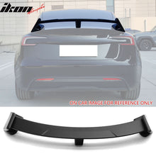 Load image into Gallery viewer, 2017-2024 Tesla Model 3 GT Style Matte Black Rear Trunk Spoiler ABS