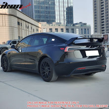 Load image into Gallery viewer, 2017-2024 Tesla Model 3 GT Style Matte Black Rear Trunk Spoiler ABS