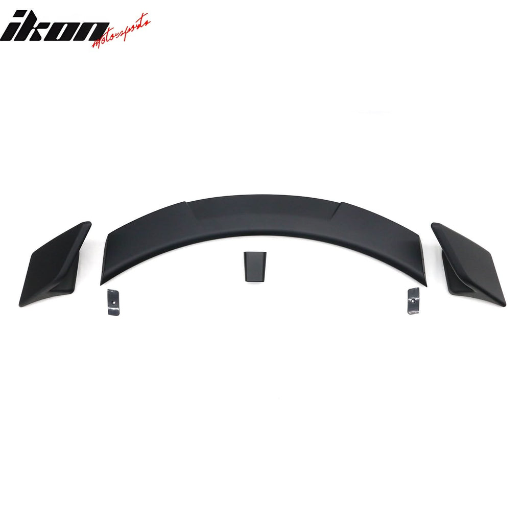2017-2024 Tesla Model 3 GT Style Matte Black Rear Trunk Spoiler ABS