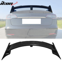 Load image into Gallery viewer, 2017-2024 Tesla Model 3 GT Style Carbon Fiber Print Trunk Spoiler ABS