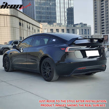 Load image into Gallery viewer, 2017-2024 Tesla Model 3 GT Style Carbon Fiber Print Trunk Spoiler ABS