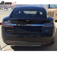 Load image into Gallery viewer, 2012-2025 Tesla S Sedan 4-Door Unpainted Black Rear Spoiler Wing ABS