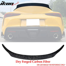 Load image into Gallery viewer, 2020-2025 Toyota GR Supra A90 OE Trunk Spoiler Dry Forged Carbon Fiber