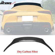 Load image into Gallery viewer, 2020-2025 Toyota GR Supra A90 OE Trunk Spoiler Gloss Dry Carbon Fiber