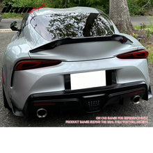 Load image into Gallery viewer, 2020-2025 Toyota GR Supra Trunk Spoiler V Style Matte Black Rear Wing