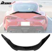 Load image into Gallery viewer, 2020-2025 Toyota GR Supra Trunk Spoiler V Style Carbon Fiber Print Win