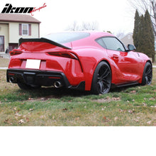 Load image into Gallery viewer, 2020-2025 Toyota GR Supra Trunk Spoiler V Style Carbon Fiber Print Win