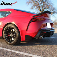 Load image into Gallery viewer, 2020-2025 Toyota GR Supra Trunk Spoiler V Style Carbon Fiber Print Win