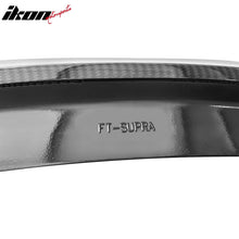 Load image into Gallery viewer, 2020-2025 Toyota GR Supra Trunk Spoiler V Style Carbon Fiber Print Win