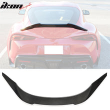 Load image into Gallery viewer, 2020-2025 Toyota GR Supra A90 V Style Trunk Spoiler Gloss Carbon Fiber