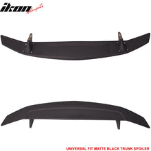 Load image into Gallery viewer, Universal Fitment 2 Post Matte Black Rear Spoiler Wing Lip Wing ABS