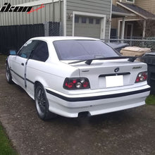 Load image into Gallery viewer, Universal Fit IKON Style Matte Black Rear Spoiler Wing ABS
