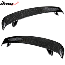 Load image into Gallery viewer, Universal Fitment Rear Trunk Spoiler Lip Wing Forged Carbon Fiber