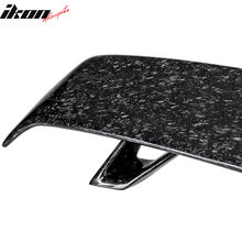 Load image into Gallery viewer, Universal Fitment Rear Trunk Spoiler Lip Wing Forged Carbon Fiber