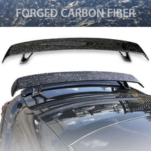 Load image into Gallery viewer, Universal Fitment Rear Trunk Spoiler Lip Wing Forged Carbon Fiber