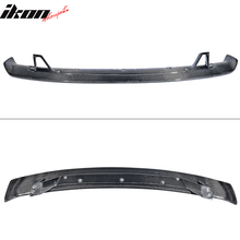 Load image into Gallery viewer, Universal Fitment Black Rear Trunk Spoiler Wing Lip Carbon Fiber CF