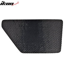 Load image into Gallery viewer, Universal V2 GT Carbon Fiber Rear Spoiler Wing Side Plate Add On