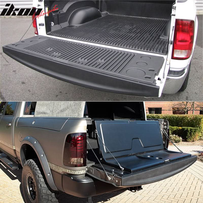 2009-2023 Dodge Ram 1500 2500 3500 Tailgate Molding Top Cap Cover PP