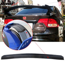 Load image into Gallery viewer, 2006-2011 Honda Civic Smoke Top Gurney Flap Trunk Spoiler Acrylic
