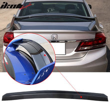 Load image into Gallery viewer, 2012-2015 Honda Civic Smoke Top Gurney Flap Trunk Spoiler Wing Acrylic