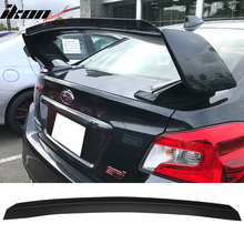 Load image into Gallery viewer, 2015-2021 Subaru WRX STI Matte Black Top Gurney Flap Trunk Spoiler FRP