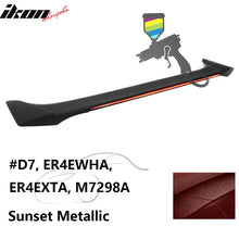 Load image into Gallery viewer, 2013-2020 Ford Fusion Long LED Style Rear Trunk Spoiler Lip Wing ABS